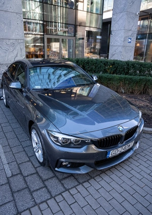 BMW Seria 4 cena 136000 przebieg: 42500, rok produkcji 2019 z Gdańsk małe 191